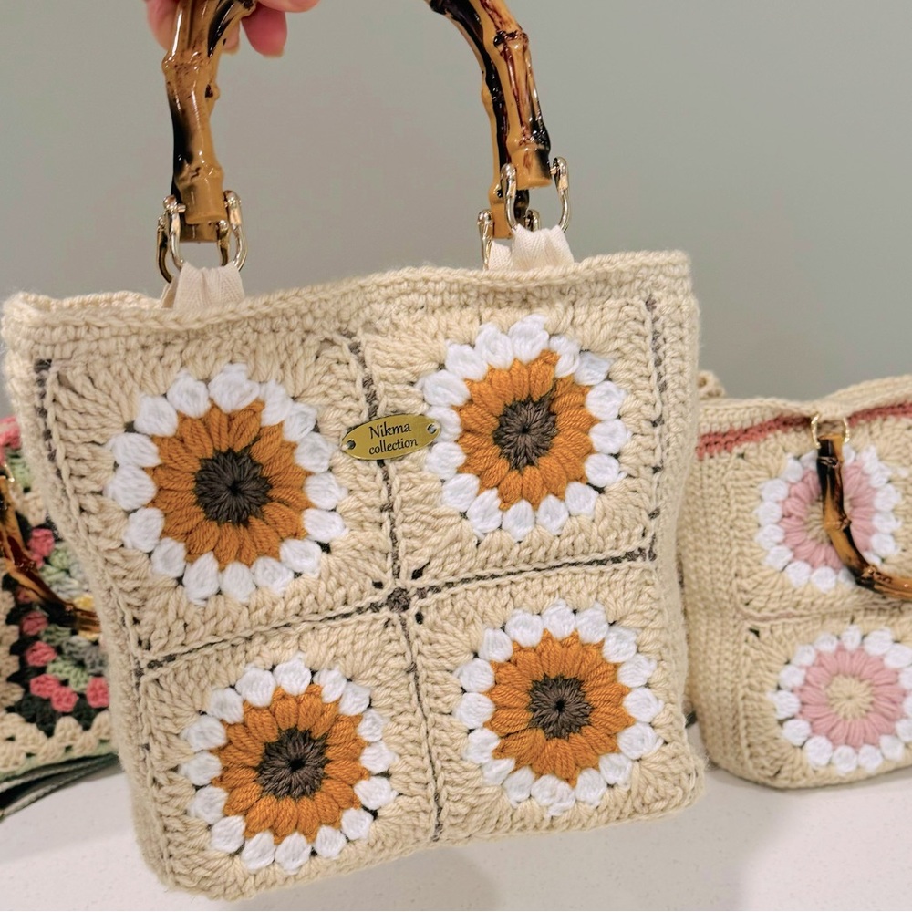 Crochet bag,handmade by Nikma collection